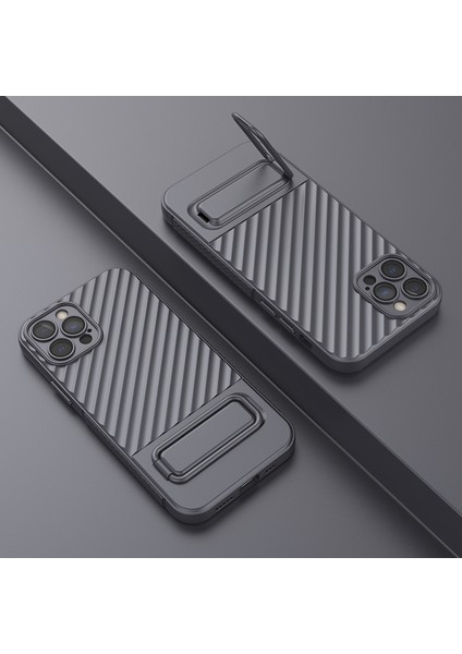 Apple iPhone 12 Pro , Kickstand Design Shockproof Tpu Telefon Kılıfı (Yurt Dışından)