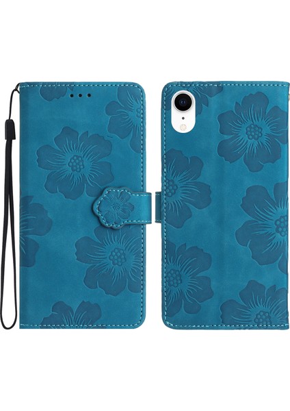Apple iPhone xr Anti-Drop Telefon Kılıfı Pu Deri Stand Cüzdan Kapağı (Yurt Dışından)