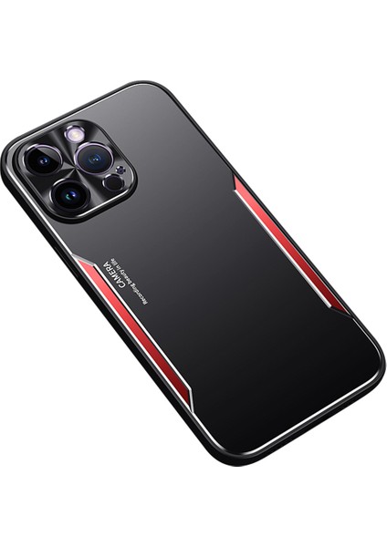 Apple iPhone 14 Pro Max Kazaya Dayanıklı Alüminyum Alaşım + Tpu Telefon Kılıf Cep Telefonu Koruyucu Kabuk (Yurt Dışından)