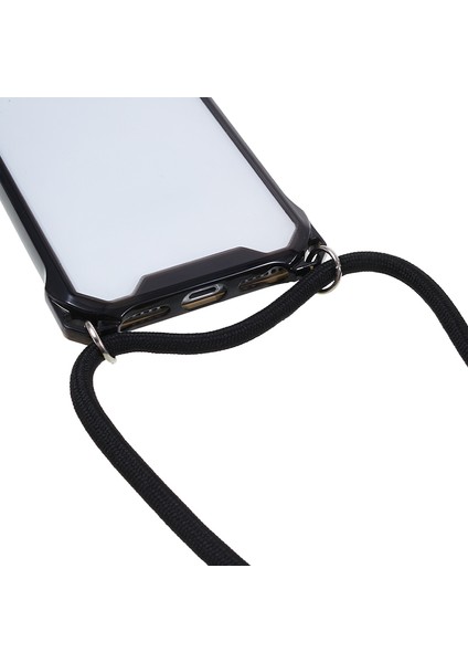 Apple iPhone 7/8 / Se (2020) / Se (2022) Damla Geçirmez Telefon Kılıfı Şeffaf Akrilik Geri + Tpu Telefon Kapağı Lanyard ile (Yurt Dışından) indirimleri