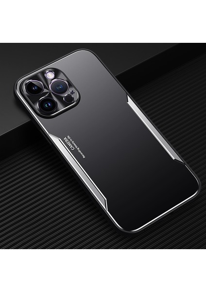 Apple iPhone 13 Pro Phone Case Alüminyum Alaşım + Tpu Cep Telefonu Koruyucu Kabuk (Yurt Dışından)