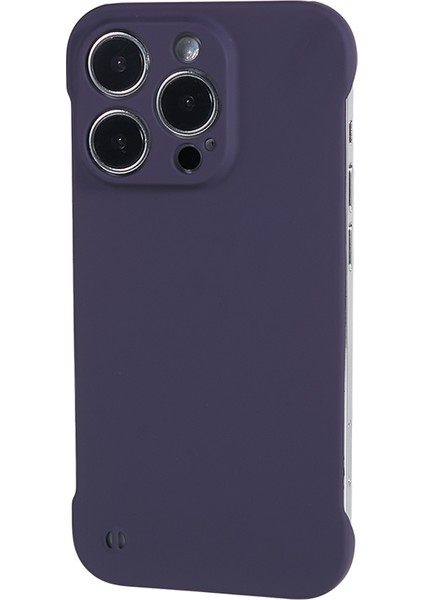 Apple iPhone 13 Pro Phone Case Kauçuk Tiz Sabit Pc Kapağı (Yurt Dışından)