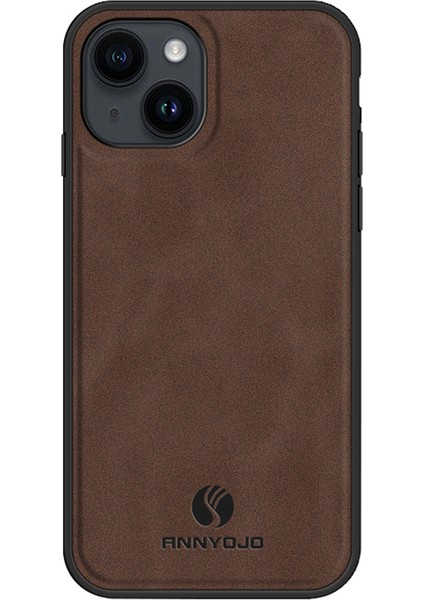 Apple iPhone 14 Telefon Kasası Desteği Manyetik Araba Montajı Pu Deri Kaplı Pc+Tpu Kapağı (Yurt Dışından)