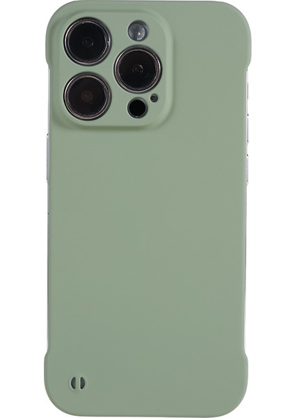 Apple iPhone 14 Pro Max Kauçuk Sabit Pc Telefon Kılıfı Ciltsiz Arka Kapak (Yurt Dışından)