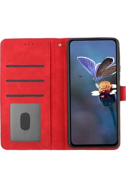 Apple iPhone 13 Pro Max Stand Telefon Kılıfı Baskılı Cüzdan Kapak Flip Style Pu Deri Kabuk (Yurt Dışından)