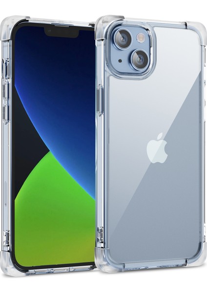 Apple iPhone 13 Drop Geçirmez Arka Kapak Tpu+Acrylicmatte Telefon Kılıfı (Yurt Dışından)