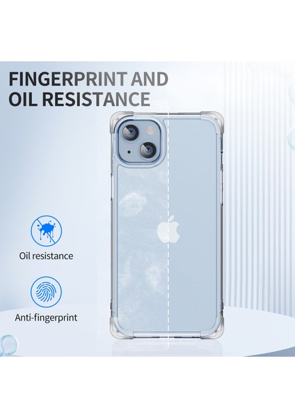 Apple iPhone 13 Drop Geçirmez Arka Kapak Tpu+Acrylicmatte Telefon Kılıfı (Yurt Dışından)