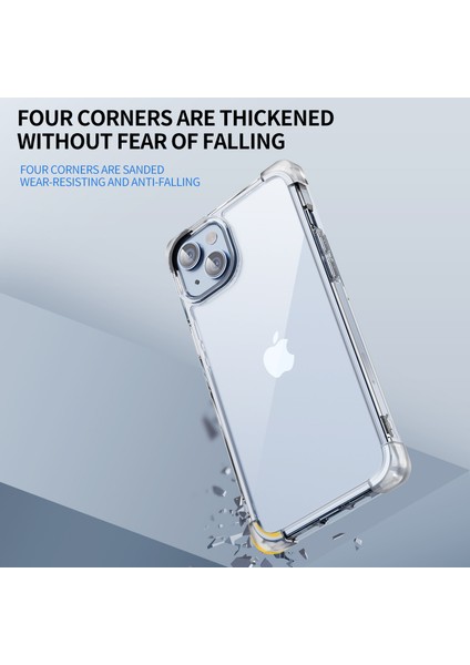 Apple iPhone 13 Drop Geçirmez Arka Kapak Tpu+Acrylicmatte Telefon Kılıfı (Yurt Dışından)