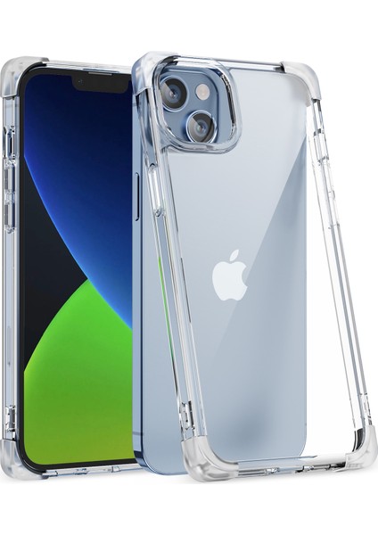 Apple iPhone 13 Drop Geçirmez Arka Kapak Tpu+Acrylicmatte Telefon Kılıfı (Yurt Dışından)