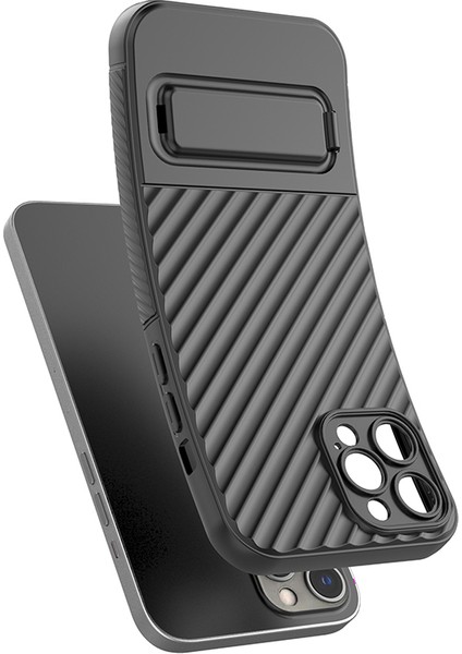 Apple iPhone 12 Pro Max Kickstand Telefon Kapağı, Telefon Geri Koruyucu Anti Dust Tpu Kılıfı (Yurt Dışından)