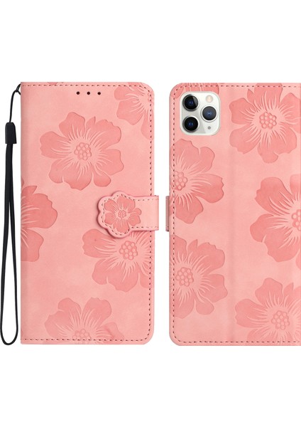 Apple iPhone 11 Pro Flip Stand Telefon Kılıfı Pu Deri Deri Şok Geçirmez Kapak (Yurt Dışından)