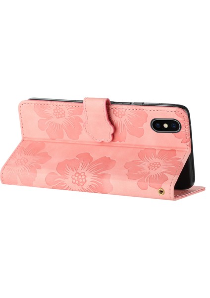 Apple iPhone xs Max Düşmeye Dayanıklı Kabuk Pu Deri Cüzdan Ayaklı Stand Kapağı (Yurt Dışından)