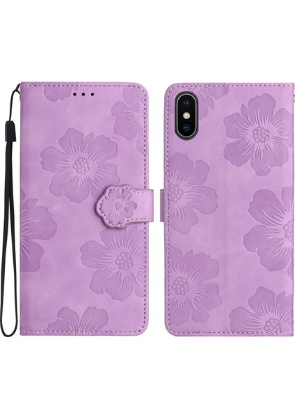 Apple iPhone xs Max Düşmeye Dayanıklı Kabuk Pu Deri Cüzdan Ayaklı Stand Kapağı (Yurt Dışından)