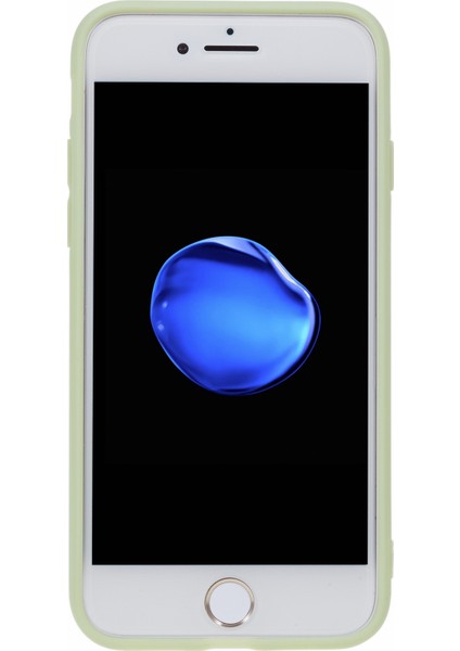 Apple iPhone 7/8 / Se (2020) / Se (2022) Şeker Renk Mat Telefon Kılıfı Anti-Çizgi Tpu Kapağı (Yurt Dışından)