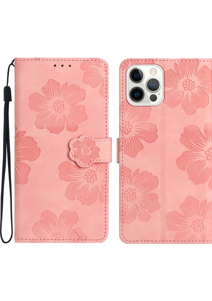 Apple iPhone 12 Pro Pu Deri Telefon Kılıfı Katlama Stand Cüzdan Kapağı (Yurt Dışından)
