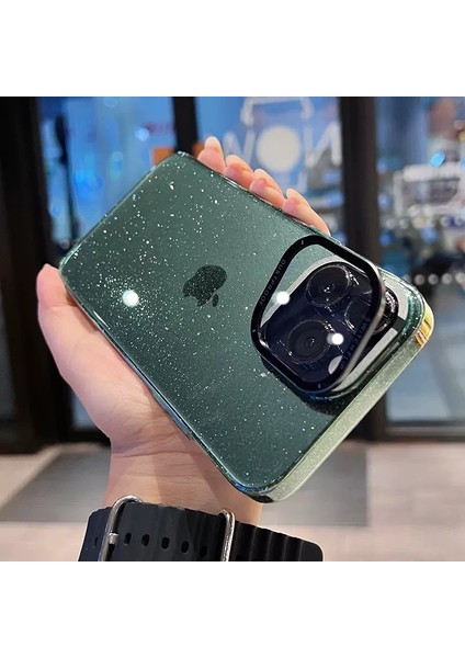 Apple iPhone 14 Pro Max Telefon Kabuğu Kamera Protection Kapaklı Kickstand ile Parlak Sert Pc Kılıfı (Yurt Dışından)