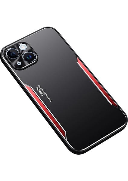 Apple iPhone 14 Güz Kanıtı Alüminyum Alaşım + Tpu Telefon Kılıfı Çizelge Önleyici Cep Telefonu Kabuğu (Yurt Dışından)
