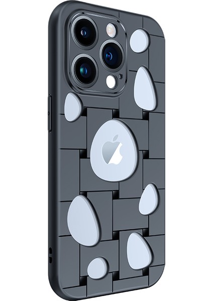 Apple iPhone 13 Pro Max Back Cover Hollow Delikleri Isı Yayılımı Bırakma Koşullu Tpu Telefon Kılıfı (Yurt Dışından)