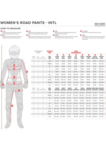 Iria Tayt Korumalı Kadın Motosikletçi Pantolonu