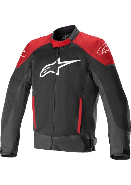 T-Sp x Superair Yazlık Korumalı Motosiklet Montu (Siyah / Kırmızı)