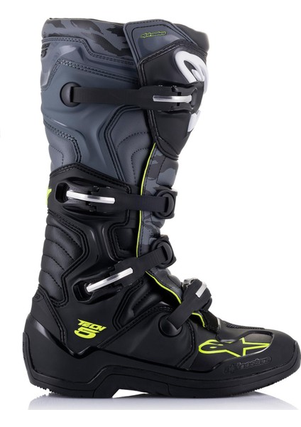 Tech 5 Kros Motosiklet Botu (Gri / Sarı) fırsatları