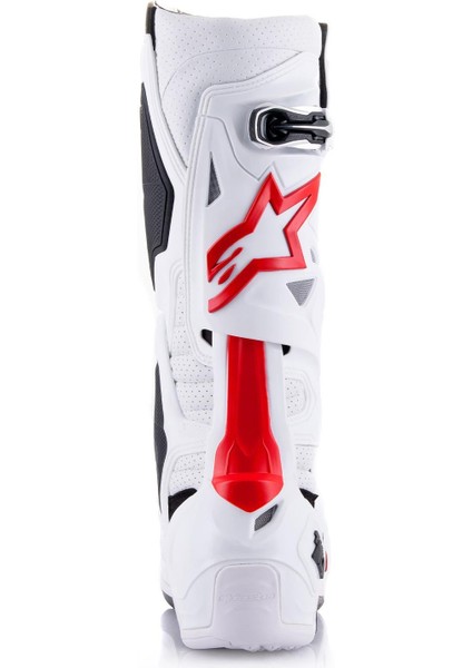 Tech 10 Supervented Kros Motosiklet Botu (Beyaz / Kırmızı) indirimleri