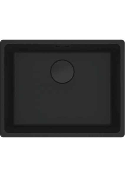 Maris Mrg 110-52 Matt Black Tezgah Altı Granit Eviye