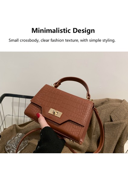 Trendy Küçük Çantalar Üst Saplı Kadın Çanta Minik Çanta (Yurt Dışından)