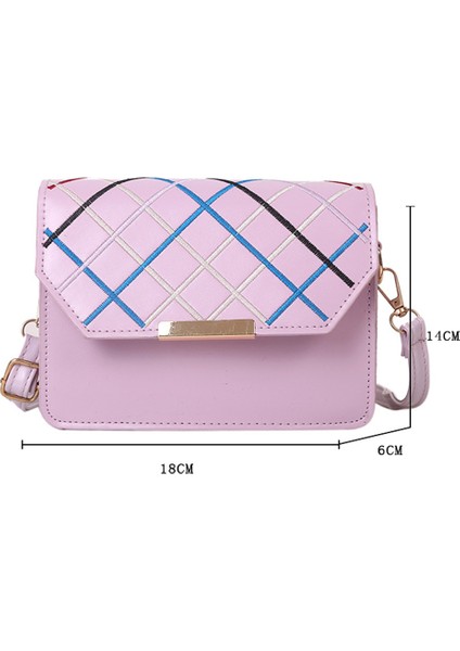 Ayarlanabilir Askılı Kadın Deri Crossbody Çanta (Yurt Dışından)