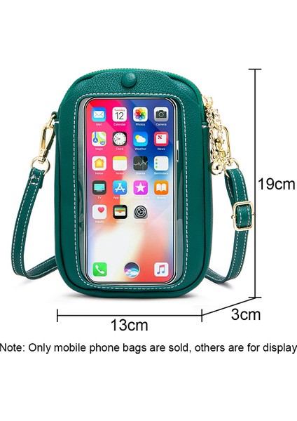 Kadınlar Için Dokunmatik Telefon Crossbody Çanta (Yurt Dışından)