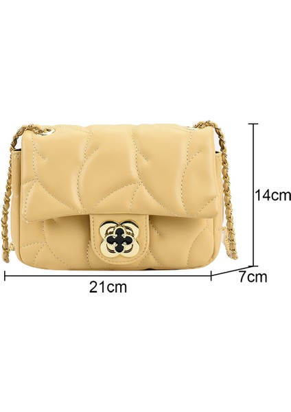 Kapitone Tasarım El Çantaları: Küçük Crossbody Clutch (Yurt Dışından)