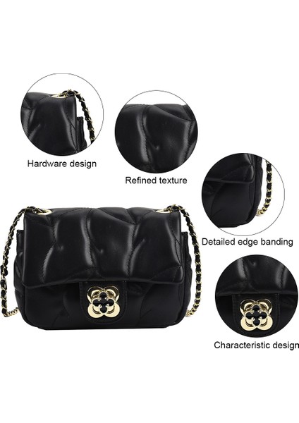 Kapitone Tasarım El Çantaları: Küçük Crossbody Clutch (Yurt Dışından) modelleri