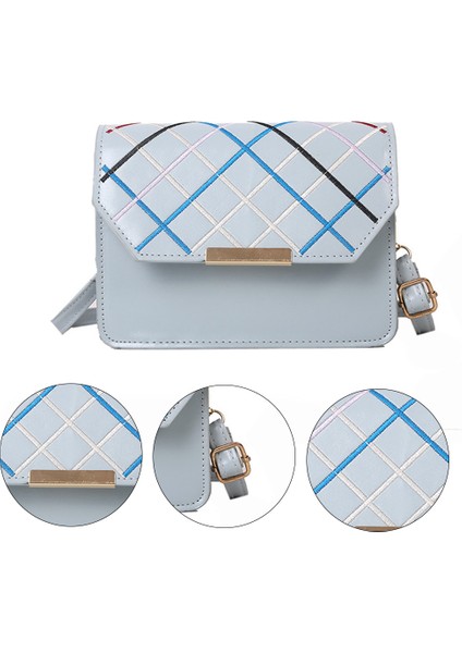 Ayarlanabilir Askılı Kadın Deri Crossbody Çanta (Yurt Dışından)