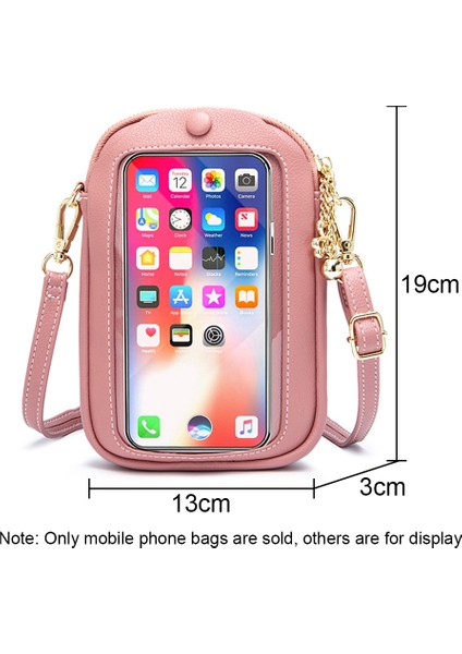 Kadınlar Için Dokunmatik Telefon Crossbody Çanta (Yurt Dışından)