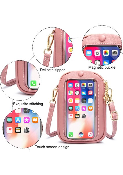 Kadınlar Için Dokunmatik Telefon Crossbody Çanta (Yurt Dışından)