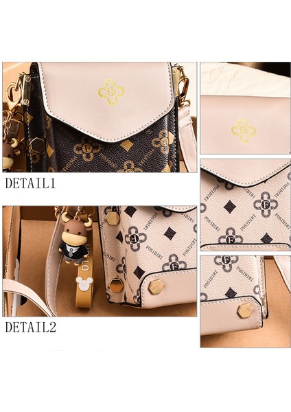 Kadınlar Için Trendy Küçük Çapraz Çantalar: Omuz Çantaları (Yurt Dışından)