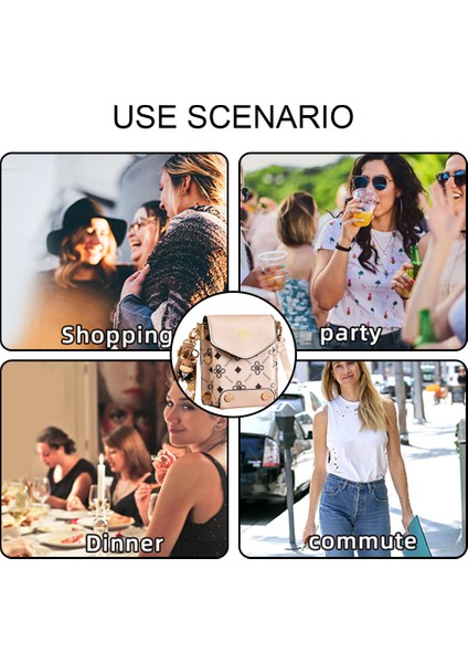 Kadınlar Için Trendy Küçük Çapraz Çantalar: Omuz Çantaları (Yurt Dışından)