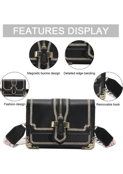 Crossbody Omuz Çantası: Kadınlar Için Küçük Moda Çantalar (Yurt Dışından)