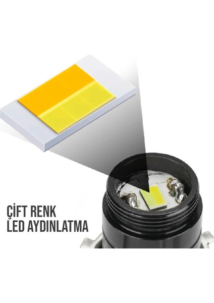H4 Bi-Led Mini Projektör Lens 90W 16000LM H4BI-LED Mini Projektör Lens 90W 16000LM fırsatları