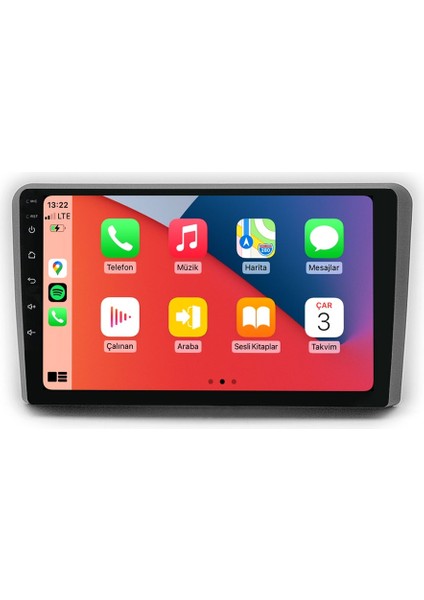 Audi A3 Araca Özel 2gb Ram Carplay Android Auto Oem Multimedya Navigasyon