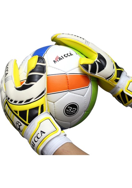 Lateks Futbol Kaleci Eldiveni Profesyonel Futbol Topu Kaleci Eldivenleri Yetişkinler Kalınlaşmış (Yurt Dışından) indirimleri