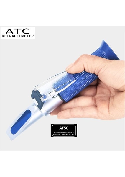 Atc AF50 Antifriz Refraktometre - Akü Etilen Glikol Cam Suyu - Orijinal Kutu ve İçeriği Ile Sunulur