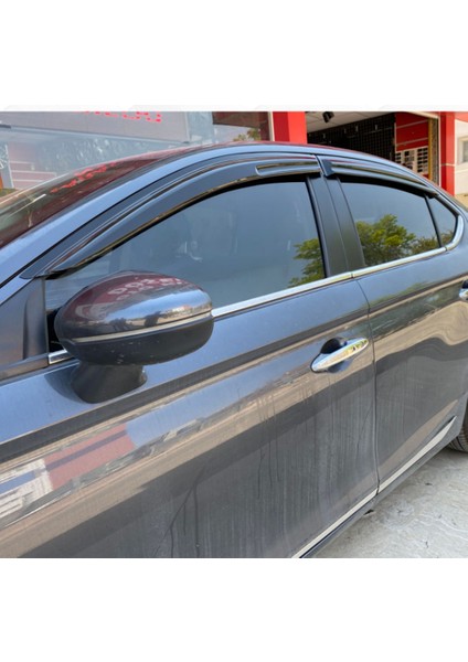 Honda City Mügen Cam Rüzgarlığı 2021 Sonrası Kasalar 4 Lü Set Mügen Cam Rüzgarlığı - Caraks fiyatları