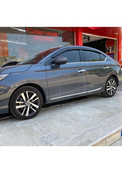 Honda City Mügen Cam Rüzgarlığı 2021 Sonrası Kasalar 4 Lü Set Mügen Cam Rüzgarlığı - Caraks indirimleri