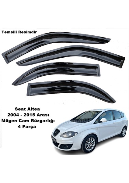 Seat Altea Mügen Cam Rüzgarlığı 2004 - 2015 Arası Tüm Kasalar 4 Lü Set Mügen Cam Rüzgarlığı - Caraks fırsatları