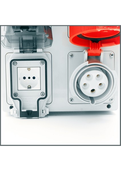 Novsen IP66 Kombinasyon Panosu 2ad. 1x16A, 1ad 5x32A, 1ad Schuko 16A