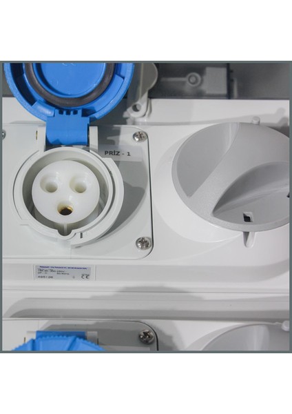 IP55 Şeffaf Kombinasyon Panosu 2 Adet 3x16A Kilitli Priz fırsatları
