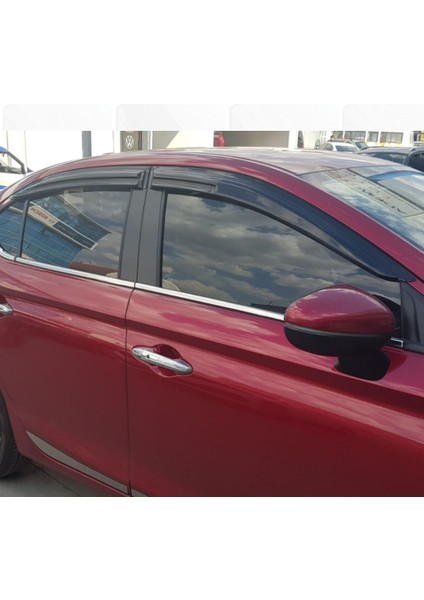 Honda City Mügen Cam Rüzgarlığı 2021 Sonrası Kasalar 4 Lü Set Mügen Cam Rüzgarlığı - Caraks indirimleri