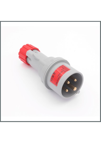 Cee Norm Düz Fiş 16A (IP44) 400V 3P+T h:6