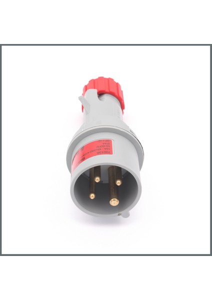 Cee Norm Düz Fiş 16A (IP44) 400V 3P+T h:6